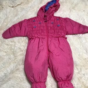 Baby snow suit